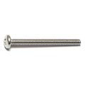 Midwest Fastener #6-32 x 1-1/2 in Phillips Pan Machine Screw, Plain Stainless Steel, 100 PK 07096